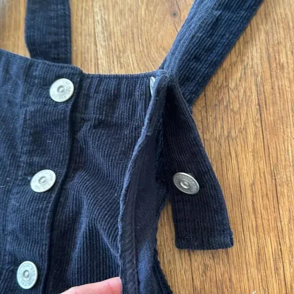 BDG Corduroy Button Front Overall Skirt - Picture 7 of 9